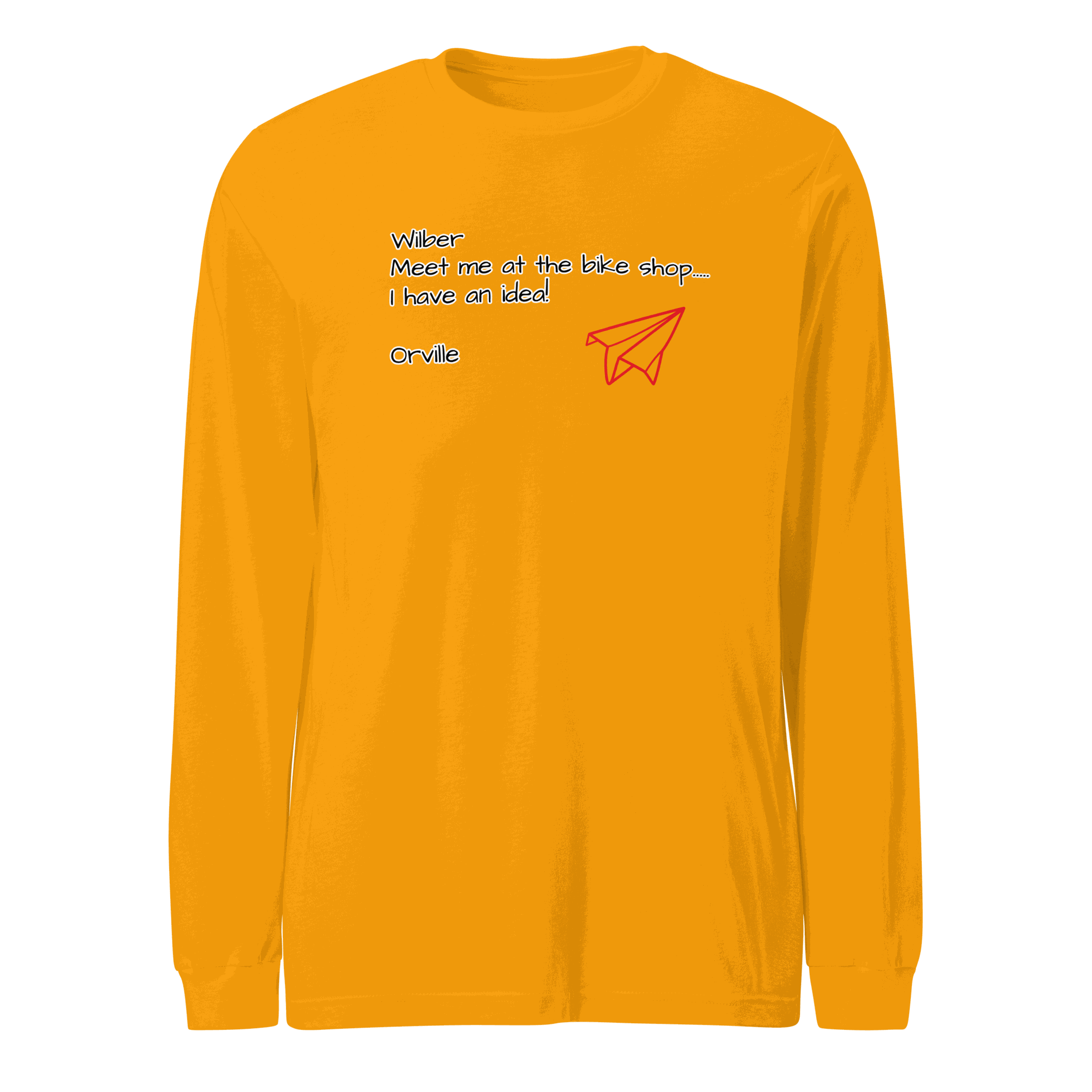 Bike Shop Unisex long sleeve tee in casual style
