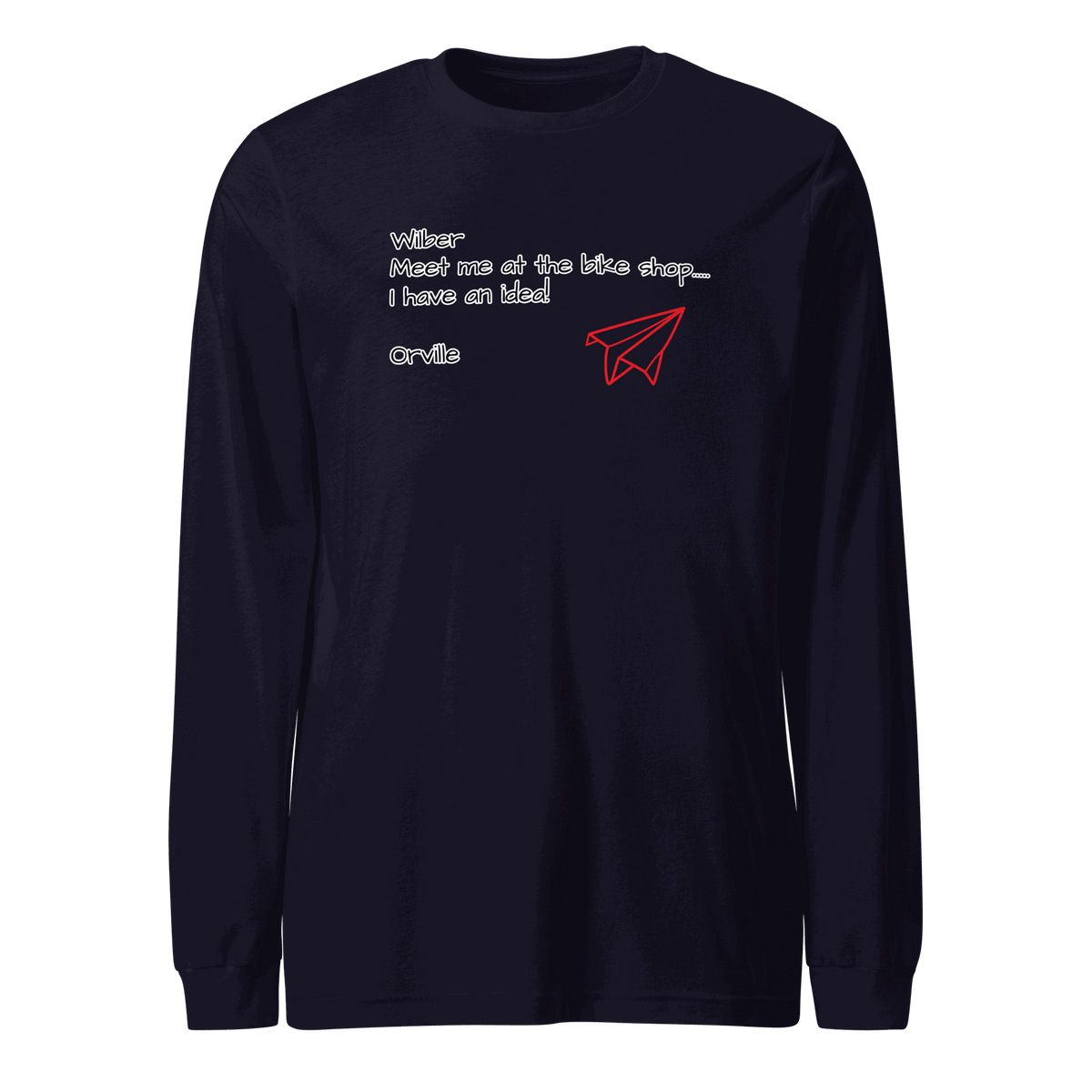 Bike Shop Unisex long sleeve tee in casual and versatile design