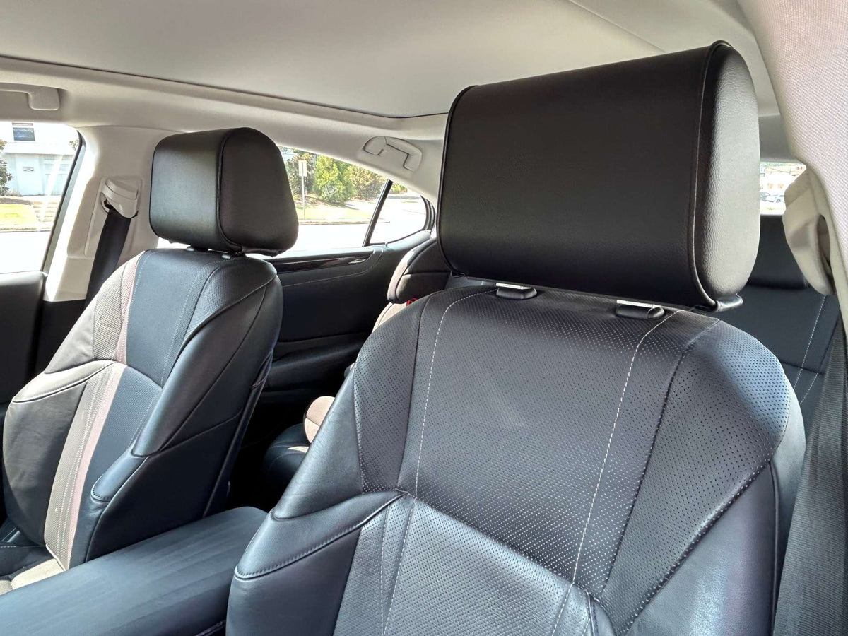 The Vulcan Headrest Safe steel biometric lock for trucks and SUVs secure firearm storage