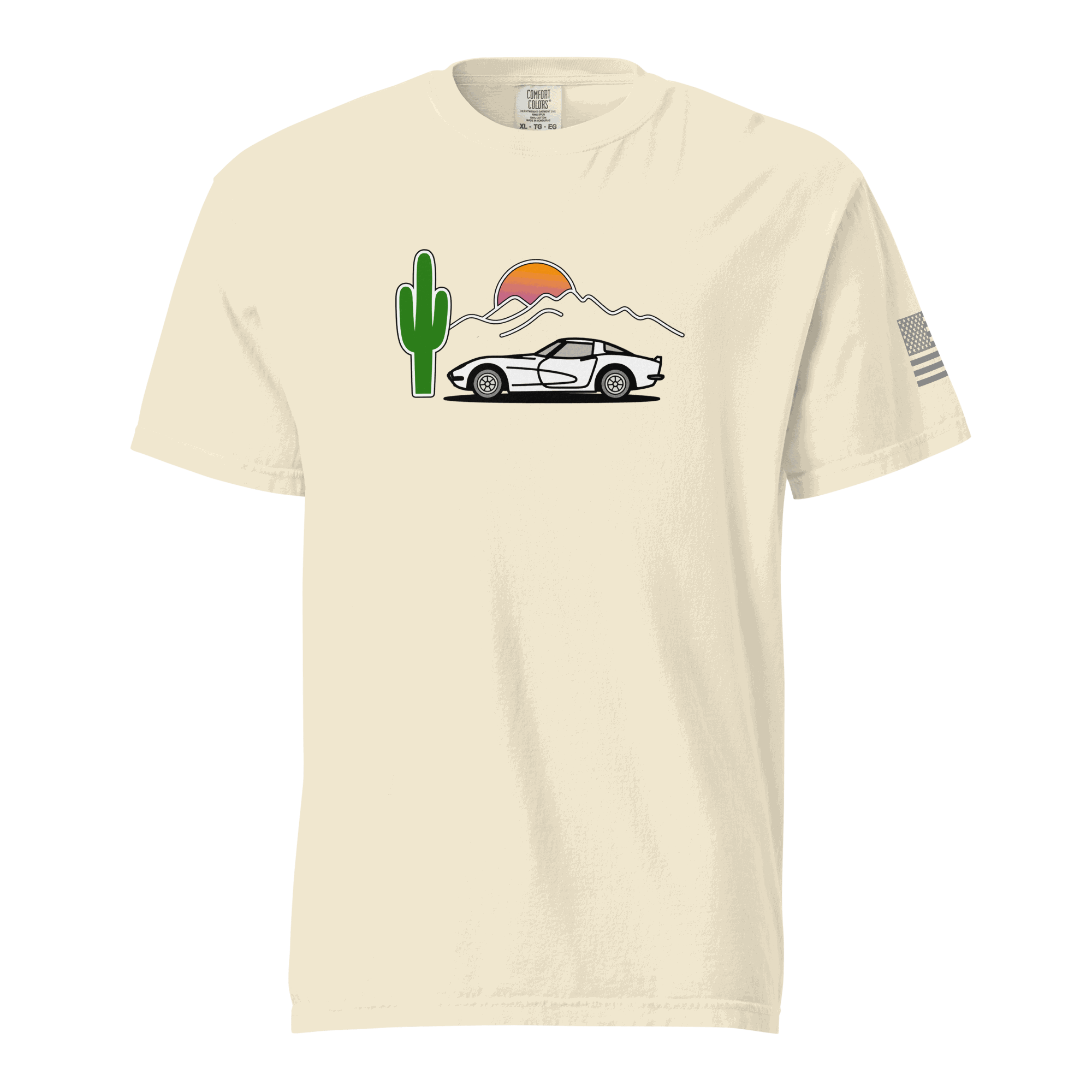 Vintage corvette t-shirt Retro Muscle Car Tee Classic - Prop and Piston