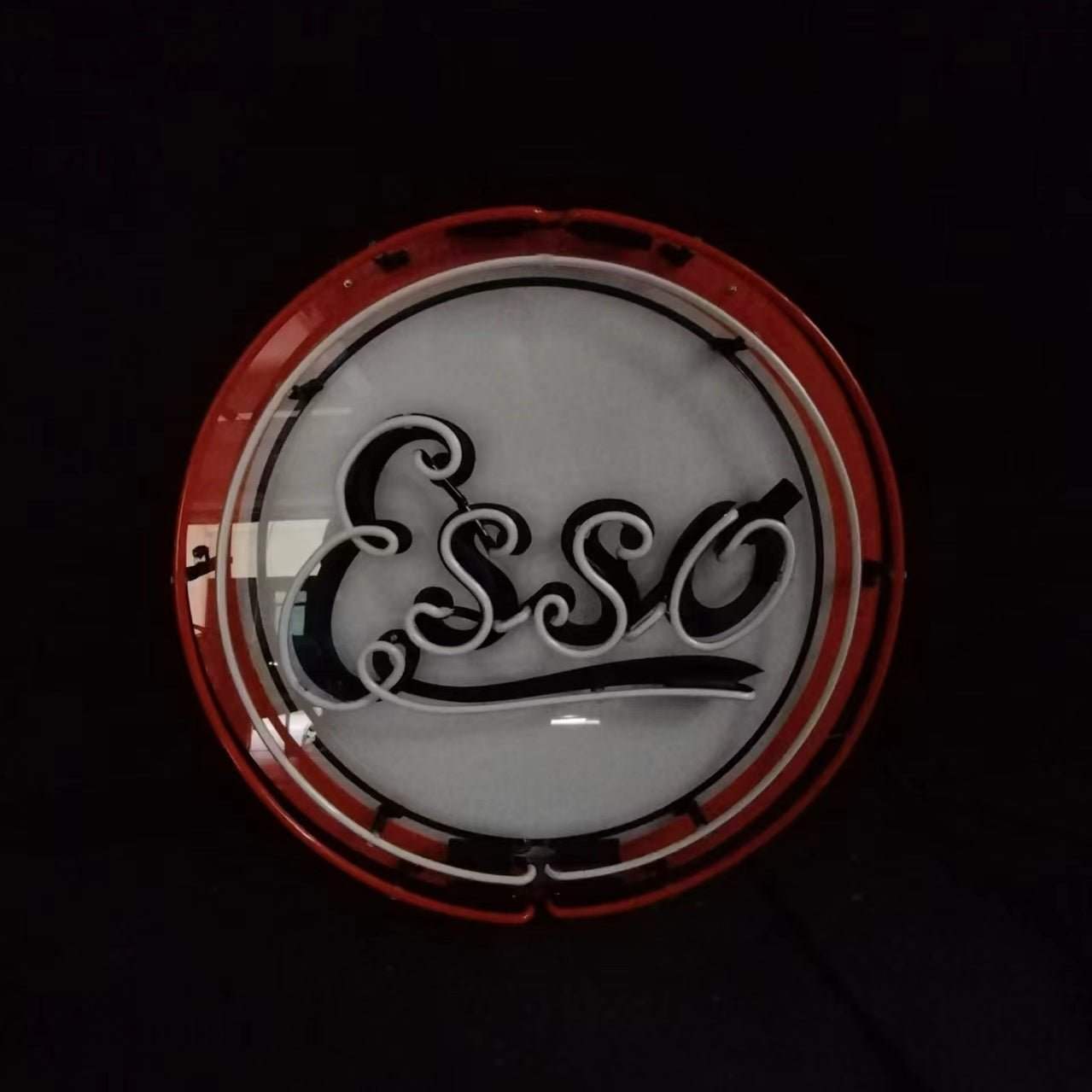 Vintage Style Esso Logo Neon Signs Light - Prop and Piston