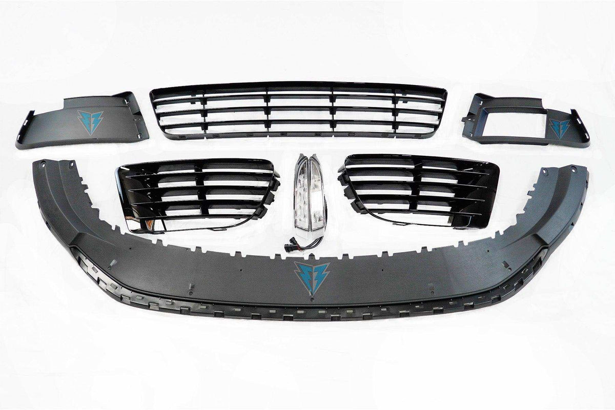 2010-2014 Volkswagen MK6 Golf R Style Front Bumper Conversion Kit - Prop and Piston