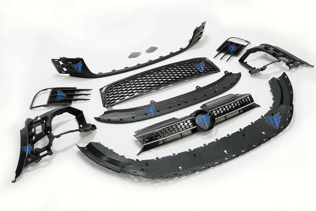 2010-2014 Volkswagen MK6 Golf GTI Style Front Bumper Conversion Kit - Prop and Piston
