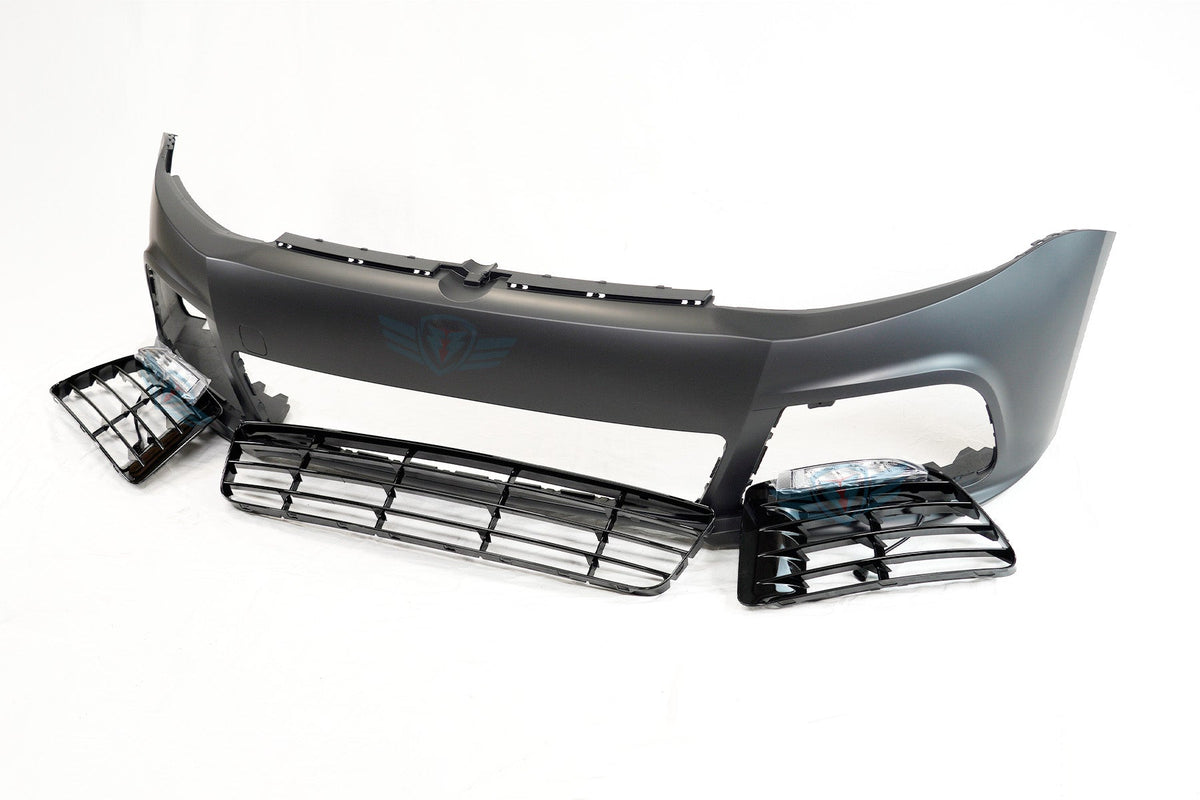 2010-2014 Volkswagen MK6 Jetta R Style Front Bumper Conversion Kit