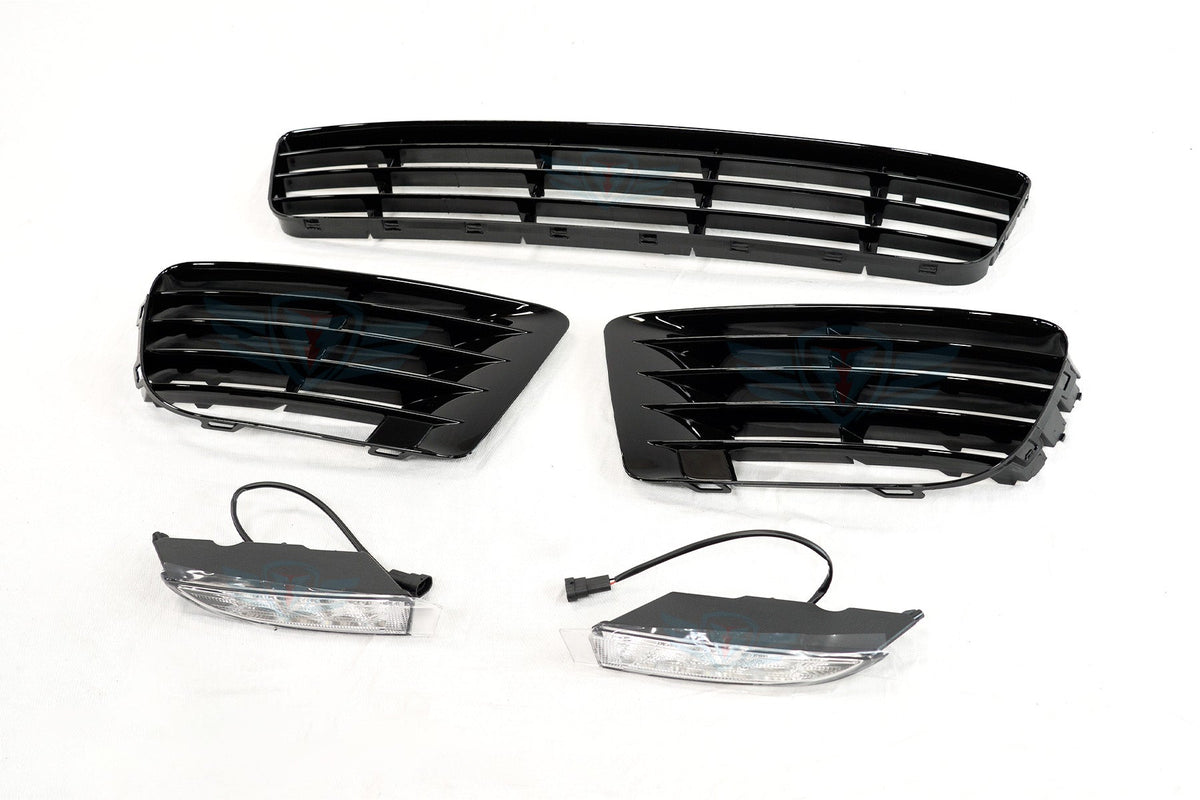 2010-2014 Volkswagen MK6 Jetta R Style Front Bumper Conversion Kit