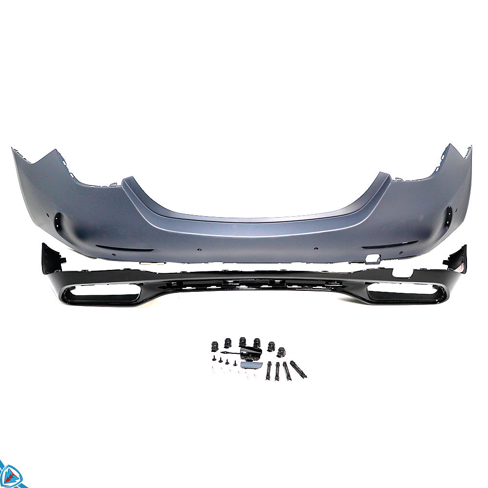 2022-2025 Mercedes-Benz (W206) Pre-Facelift C63 AMG Style Rear Bumper Conversion Kit - Prop and Piston