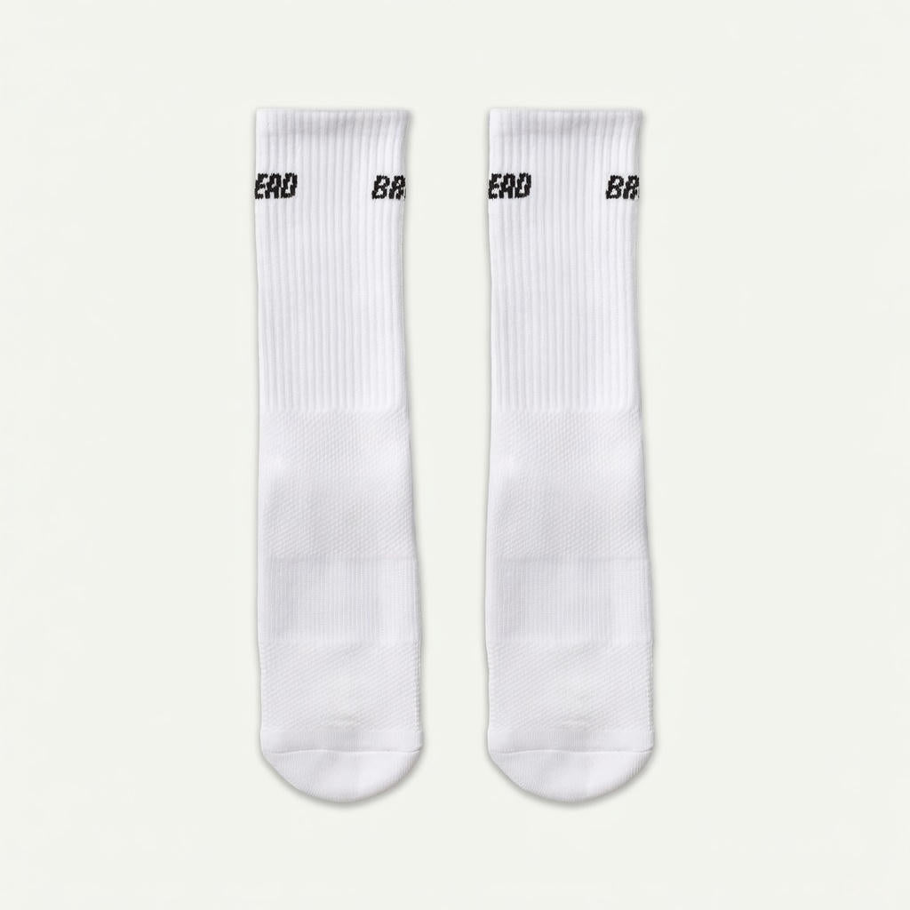 Bread Crew Socks with cushioned, quilted padding and breathable design for daily comfort