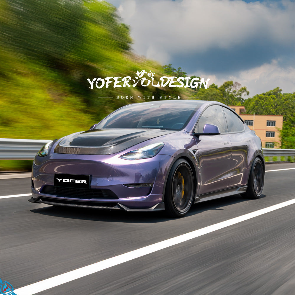 2020-2024 Tesla Model Y (1st Gen) Dragon Essence Aero PRO Polypropylene (PP) Aero Body Kit | Yofer