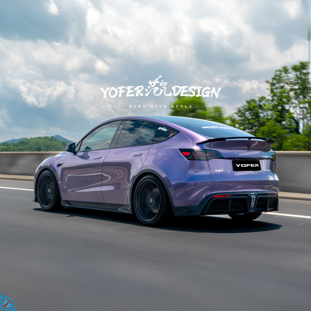 2020-2024 Tesla Model Y (1st Gen) Dragon Essence Aero PRO Polypropylene (PP) Aero Body Kit | Yofer