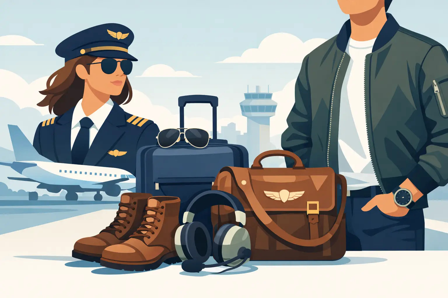 How to Style Aviation Apparel With Purpose