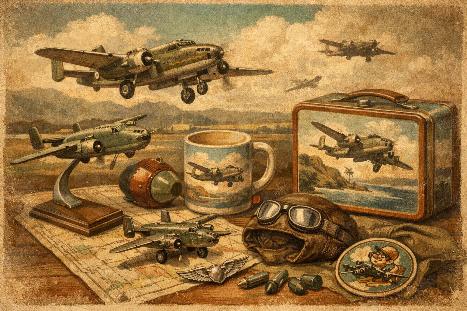 B-25 Mitchell Merchandise That Actually Lands