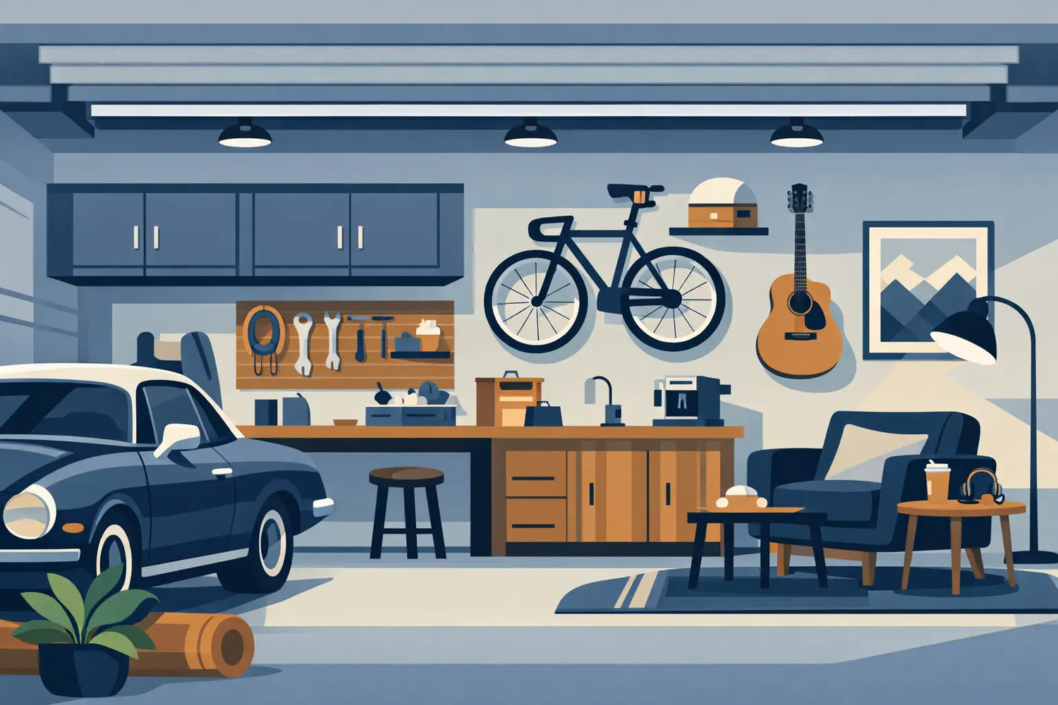 How to Decorate a Garage With Real Style