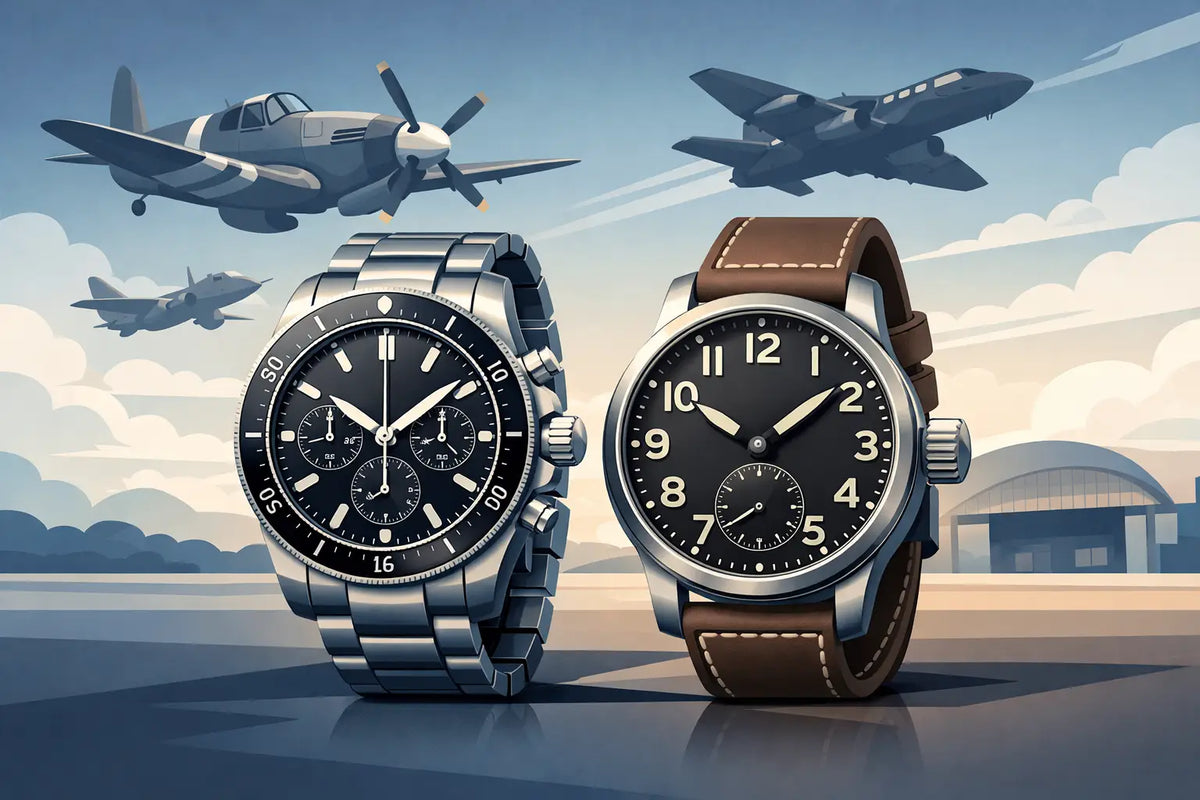 Premium Tribute Watches for Aircraft Legends