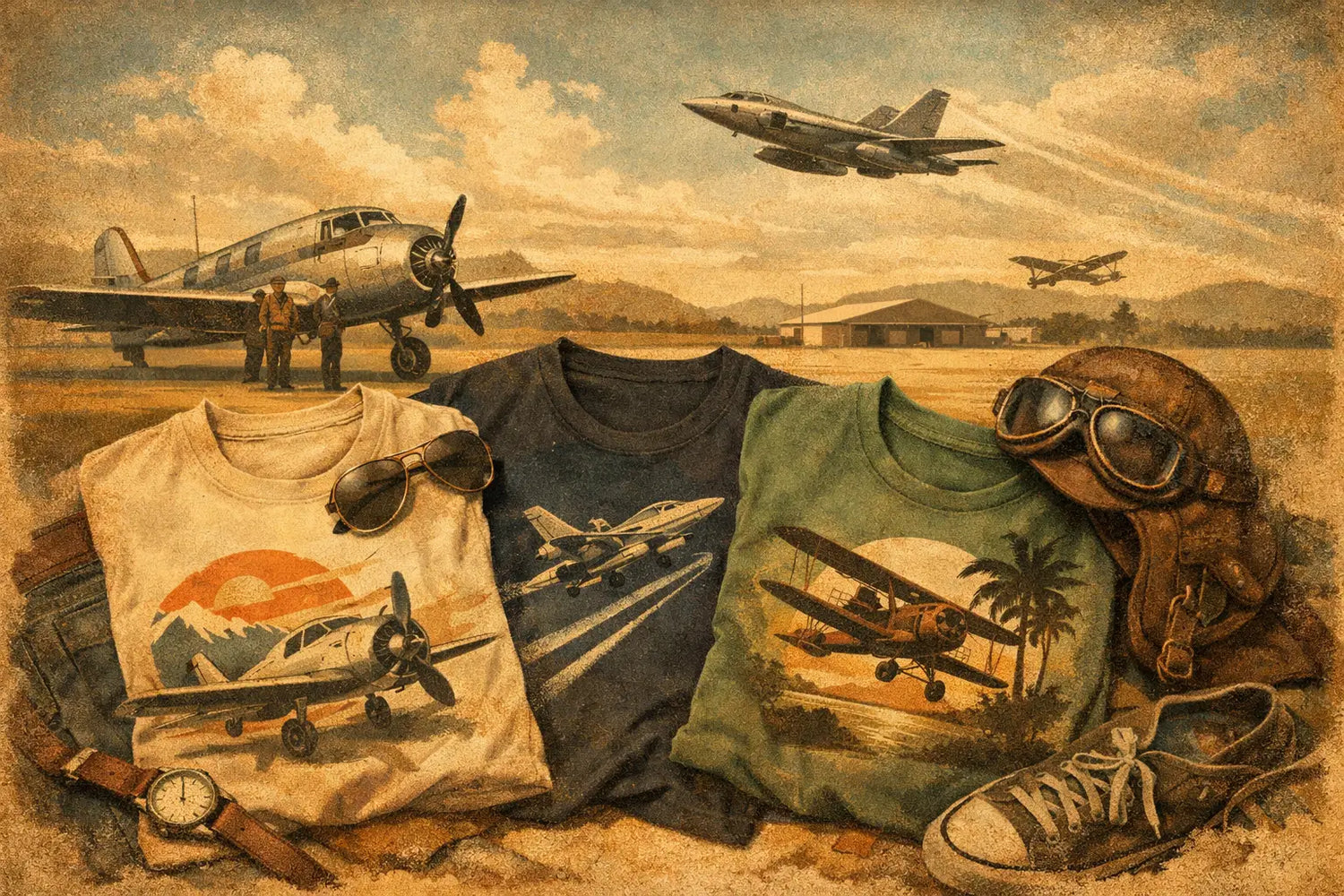 Aviation Graphic Tees That Actually Fit the Life