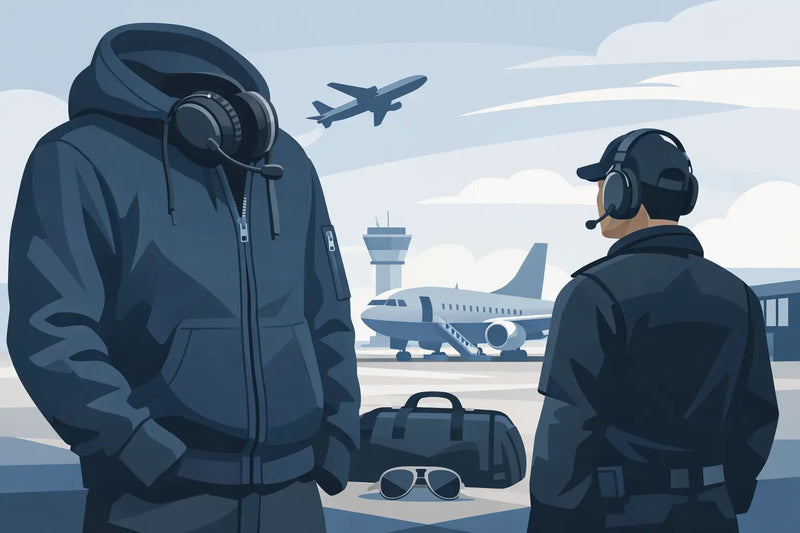 Aviation Hoodie for Aircrew That Fits the Life