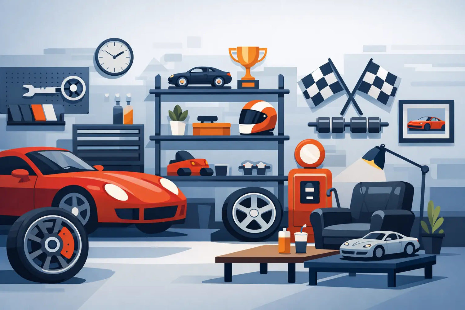 12 Best Decor for Car Lovers With Garage Soul