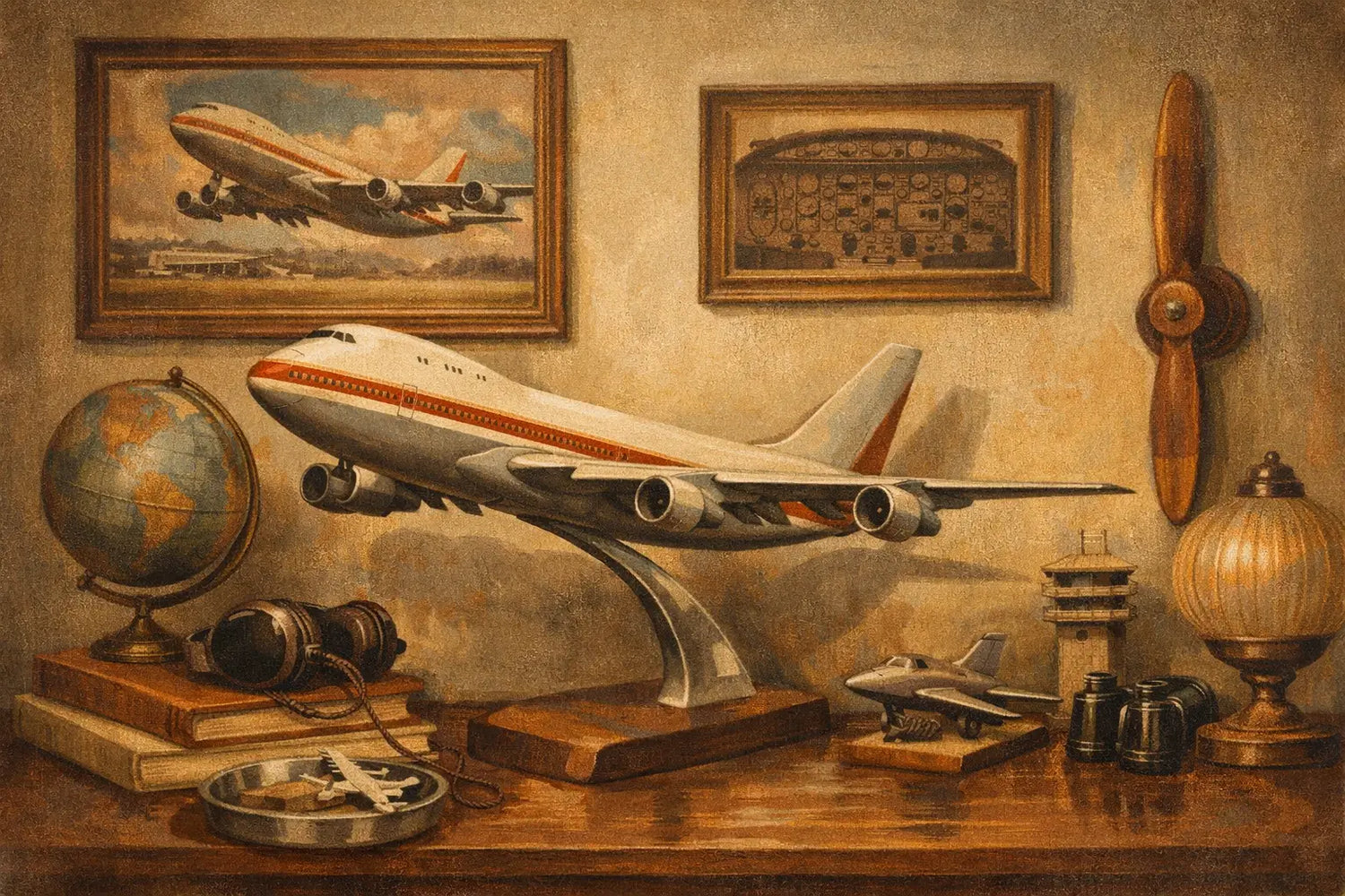747 Aviation Decor That Actually Looks Right
