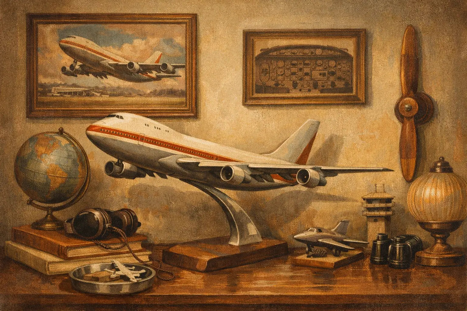 747 Aviation Decor That Actually Looks Right