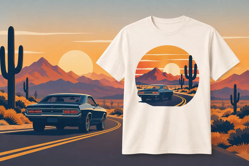 Arizona Car Culture Shirt: Wear the Desert Drive