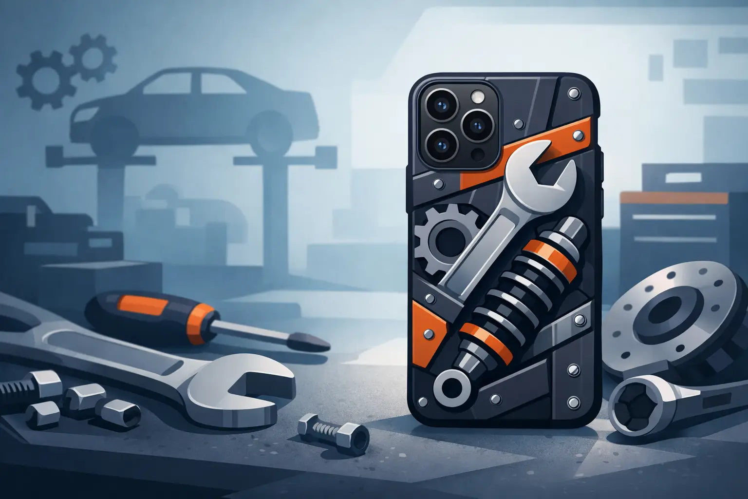 Mechanic Themed Phone Case That Fits Your Style