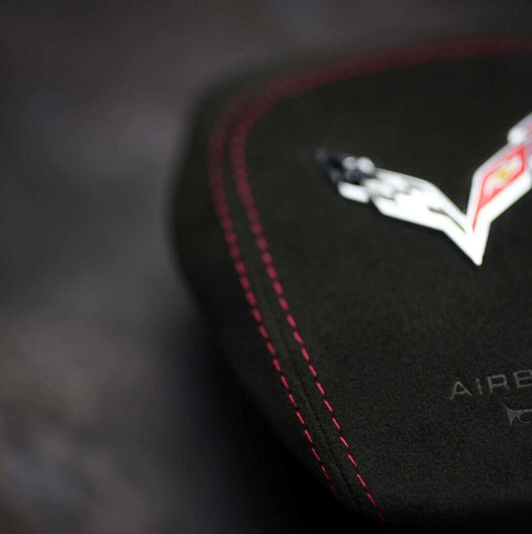 Exclusive Steering Custom Airbag Cover for 2014-2019 Corvette C7