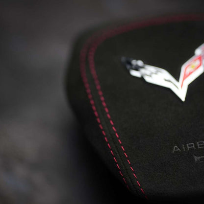 Exclusive Steering Custom Airbag Cover for 2014-2019 Corvette C7