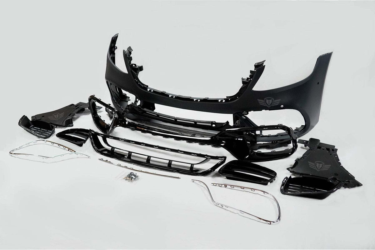 2018-2020 Mercedes Benz (W222) Facelift S-Class to S63 AMG Style Front Bumper Conversion Kit - Prop and Piston