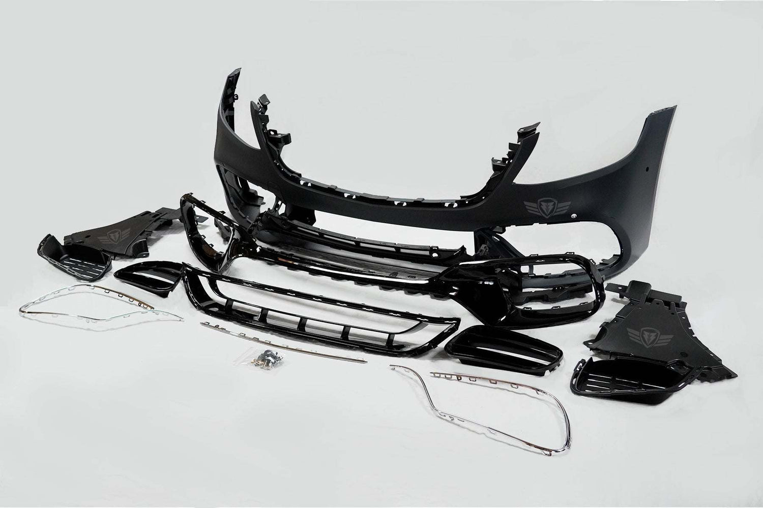 2018-2020 Mercedes Benz (W222) Facelift S-Class to S63 AMG Style Front Bumper Conversion Kit - Prop and Piston