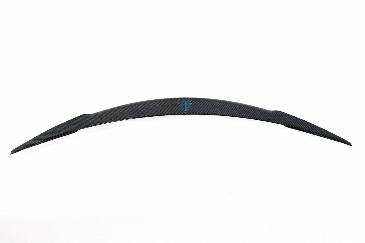 FYBR Tesla Model S RS Genuine Carbon Fiber Trunk Spoiler - Prop and Piston