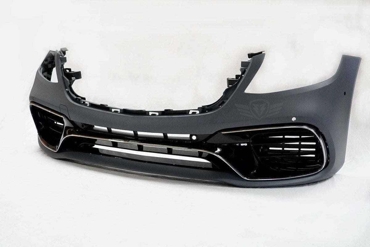 2018-2020 Mercedes Benz (W222) Facelift S-Class to S63 AMG Style Front Bumper Conversion Kit - Prop and Piston