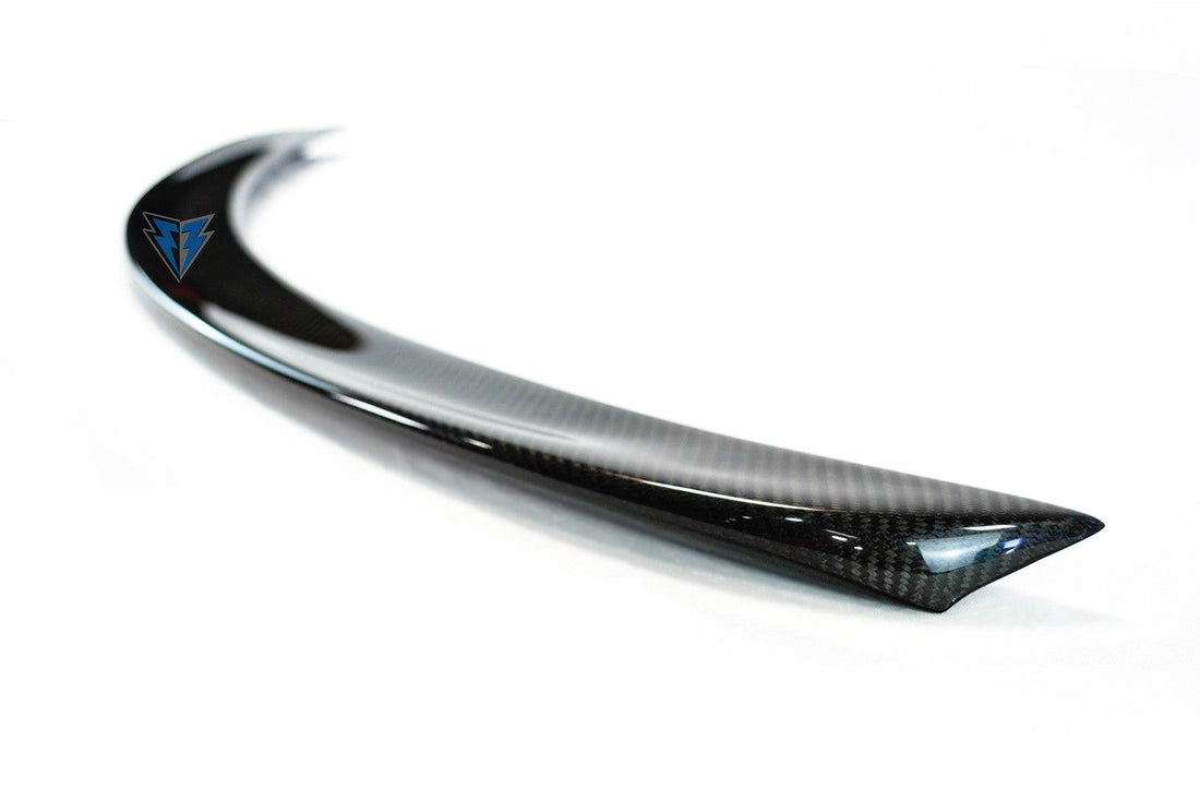FYBR Tesla Model S TK Genuine Carbon Fiber Trunk Spoiler - Prop and Piston