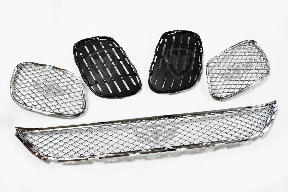 2018-2020 Mercedes Benz (W222) Facelift S-Class to S65 AMG Style Front Bumper Conversion Kit - Prop and Piston
