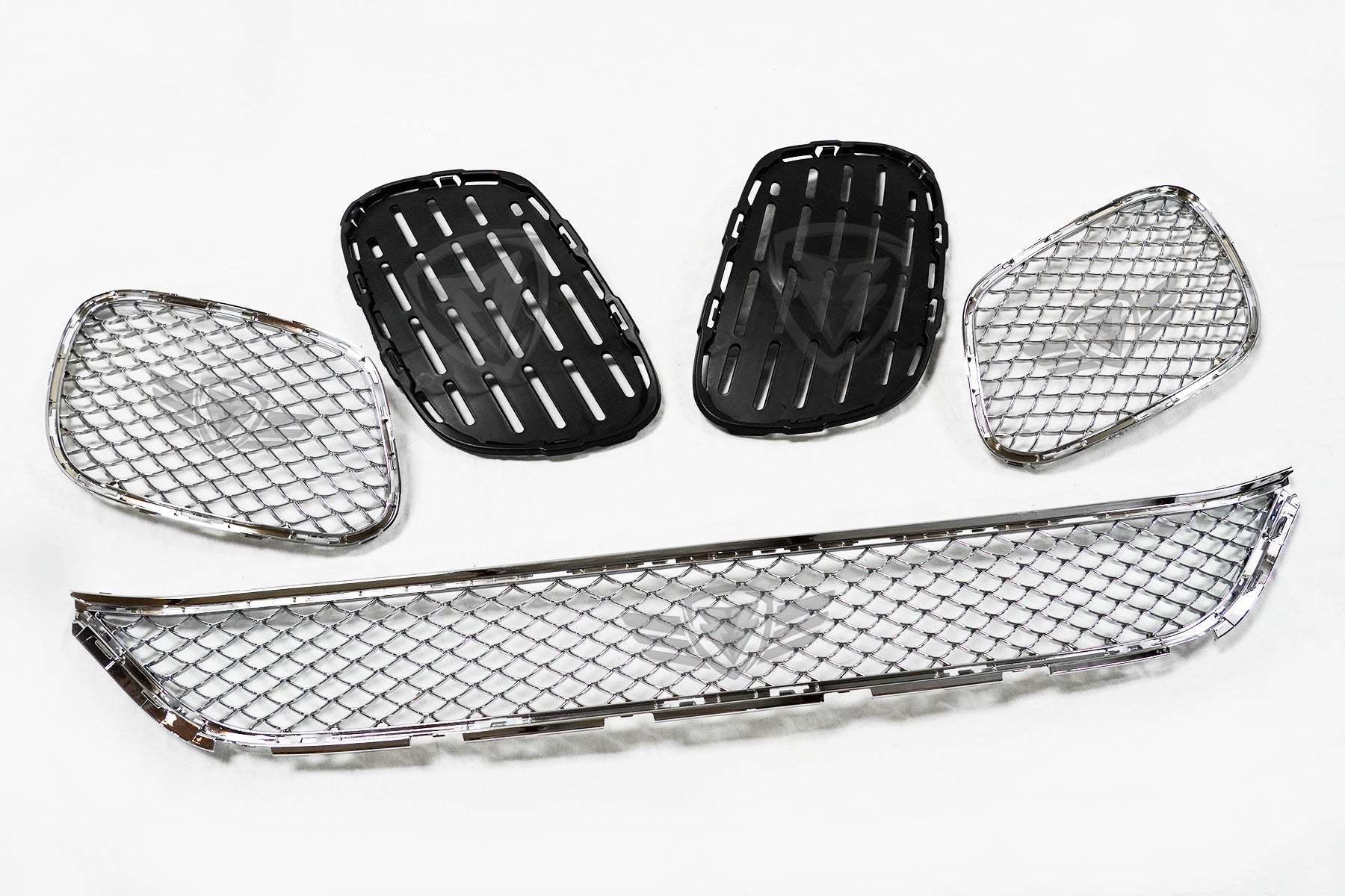 2018-2020 Mercedes Benz (W222) Facelift S-Class to S65 AMG Style Front Bumper Conversion Kit - Prop and Piston