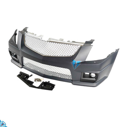 Stock Cadillac CTS-V front end showcasing 2008-2013 Cadillac CTS to CTS-V style front bumper conversion kit
