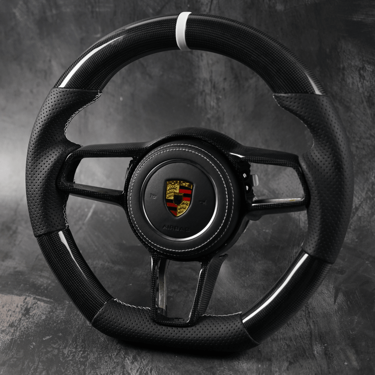 2014 - 2020 Porsche 911 (991.2) / GT3/GT3RS(991) / 718 Boxster/Cayman (982) / Cayenne (958.2) / Panamera (971) / Macan(95B) | Custom Steering Wheel by Exclusive Steering - Prop and Piston