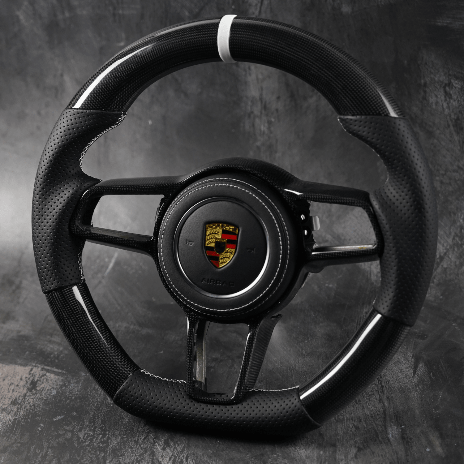 2014 - 2020 Porsche 911 (991.2) / GT3/GT3RS(991) / 718 Boxster/Cayman (982) / Cayenne (958.2) / Panamera (971) / Macan(95B) | Custom Steering Wheel by Exclusive Steering - Prop and Piston