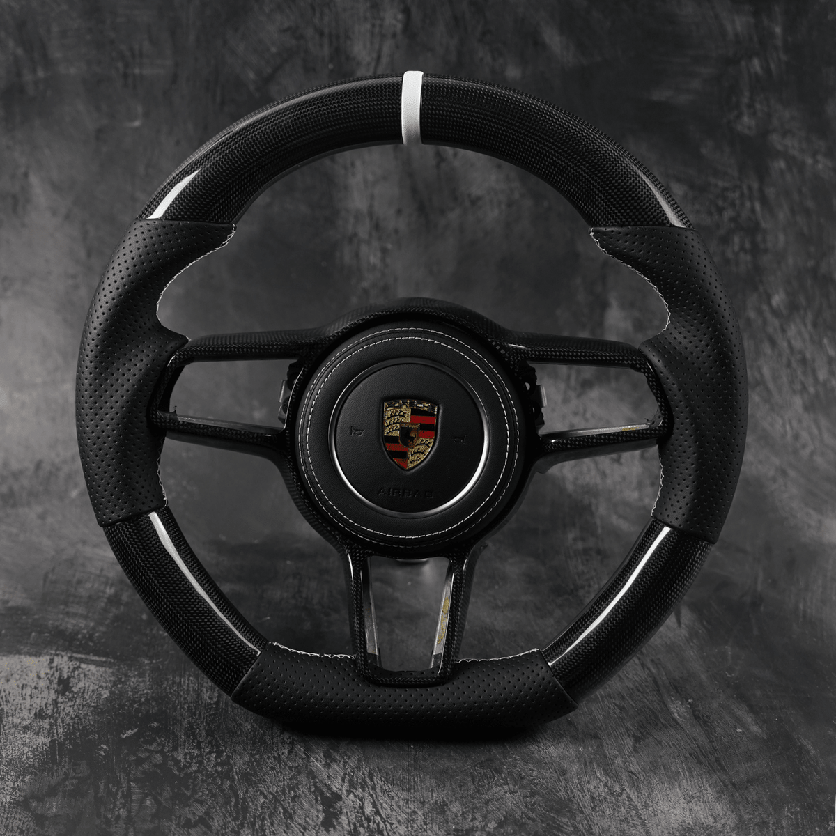 2014 - 2020 Porsche 911 (991.2) / GT3/GT3RS(991) / 718 Boxster/Cayman (982) / Cayenne (958.2) / Panamera (971) / Macan(95B) | Custom Steering Wheel by Exclusive Steering - Prop and Piston