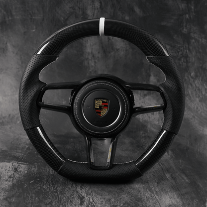 2014 - 2020 Porsche 911 (991.2) / GT3/GT3RS(991) / 718 Boxster/Cayman (982) / Cayenne (958.2) / Panamera (971) / Macan(95B) | Custom Steering Wheel by Exclusive Steering - Prop and Piston