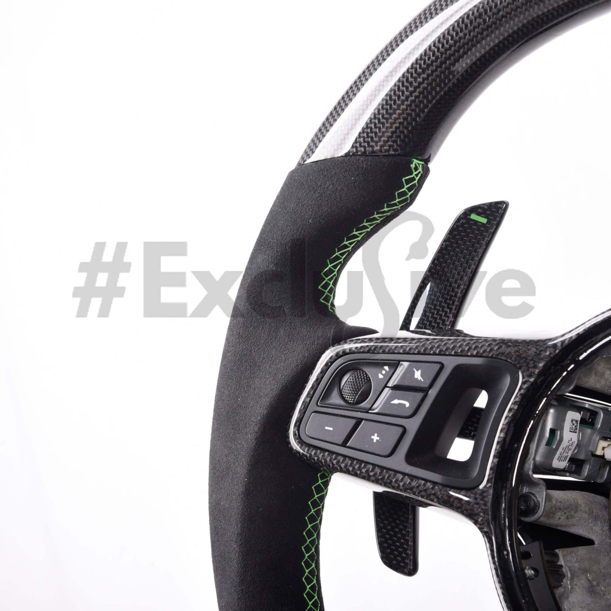 2014 - 2020 Porsche 911 (991.2) / GT3/GT3RS(991) / 718 Boxster/Cayman (982) / Cayenne (958.2) / Panamera (971) / Macan(95B) | Custom Steering Wheel by Exclusive Steering - Prop and Piston