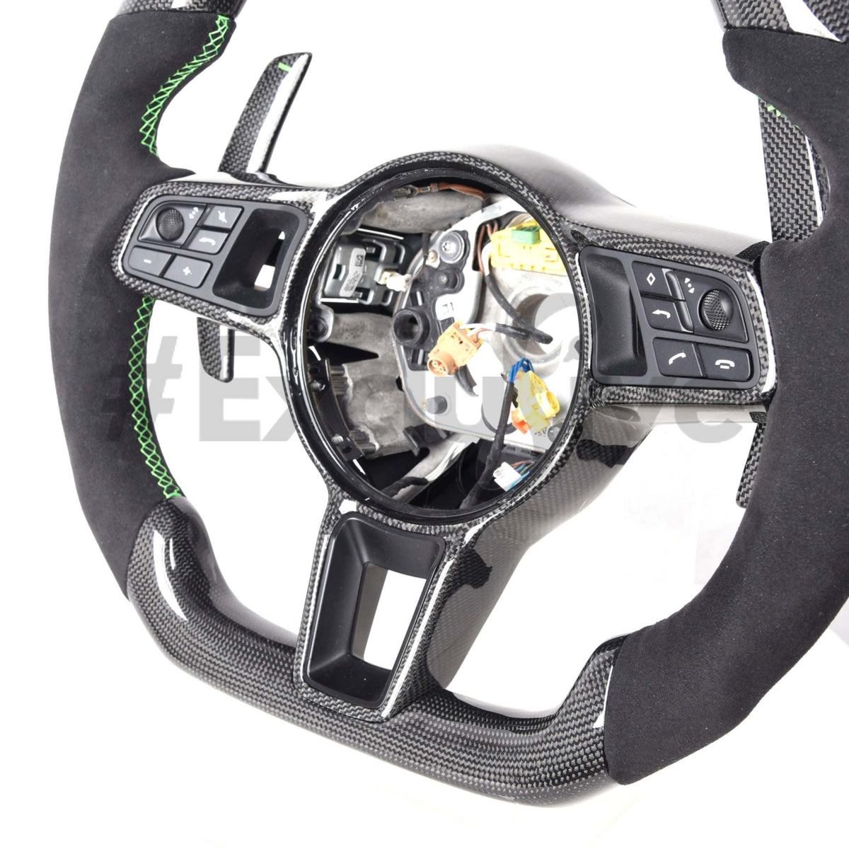 2014 - 2020 Porsche 911 (991.2) / GT3/GT3RS(991) / 718 Boxster/Cayman (982) / Cayenne (958.2) / Panamera (971) / Macan(95B) | Custom Steering Wheel by Exclusive Steering - Prop and Piston