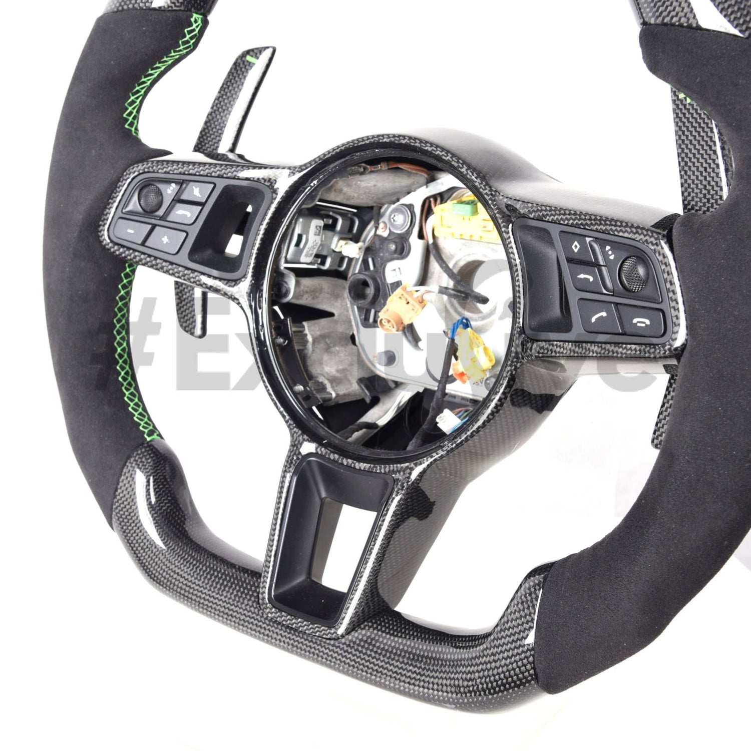 2014 - 2020 Porsche 911 (991.2) / GT3/GT3RS(991) / 718 Boxster/Cayman (982) / Cayenne (958.2) / Panamera (971) / Macan(95B) | Custom Steering Wheel by Exclusive Steering - Prop and Piston