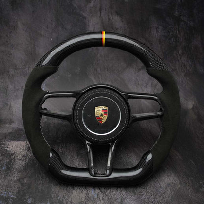 2014 - 2020 Porsche 911 (991.2) / GT3/GT3RS(991) / 718 Boxster/Cayman (982) / Cayenne (958.2) / Panamera (971) / Macan(95B) | Custom Steering Wheel by Exclusive Steering - Prop and Piston