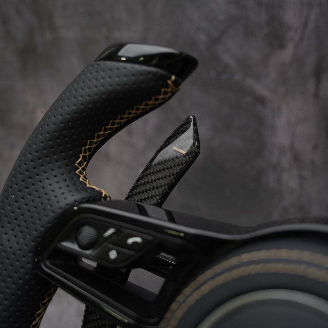 2014 - 2020 Porsche 911 (991.2) / GT3/GT3RS(991) / 718 Boxster/Cayman (982) / Cayenne (958.2) / Panamera (971) / Macan(95B) | Custom Steering Wheel by Exclusive Steering - Prop and Piston