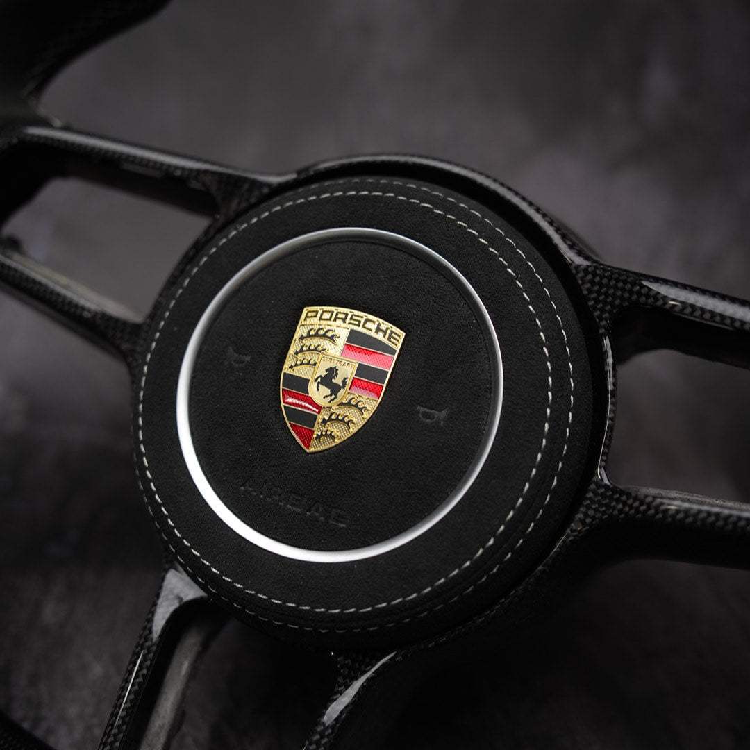 2014 - 2020 Porsche 911 (991.2) / GT3/GT3RS(991) / 718 Boxster/Cayman (982) / Cayenne (958.2) / Panamera (971) / Macan(95B) | Custom Steering Wheel by Exclusive Steering - Prop and Piston