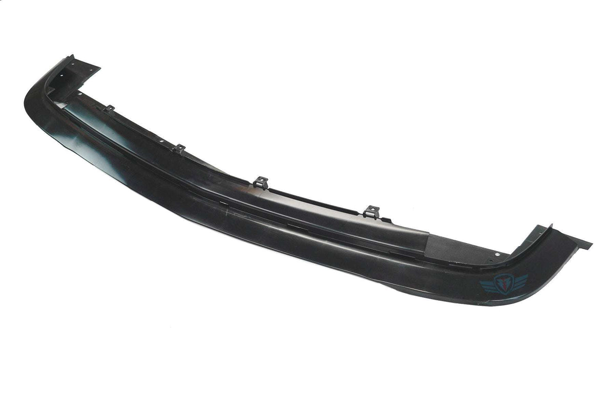 2015-2023 Dodge Challenger SRT Hellcat style front bumper conversion kit on grey Scat Pack model