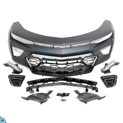 2016-2018 Chevrolet Camaro SS (6th Gen) 50th Anniversary Special Edition Style Front Bumper Conversion Kit - Prop and Piston