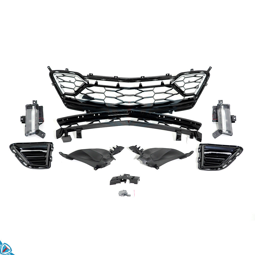 2016-2018 Chevrolet Camaro SS (6th Gen) 50th Anniversary Special Edition Style Front Bumper Conversion Kit - Prop and Piston