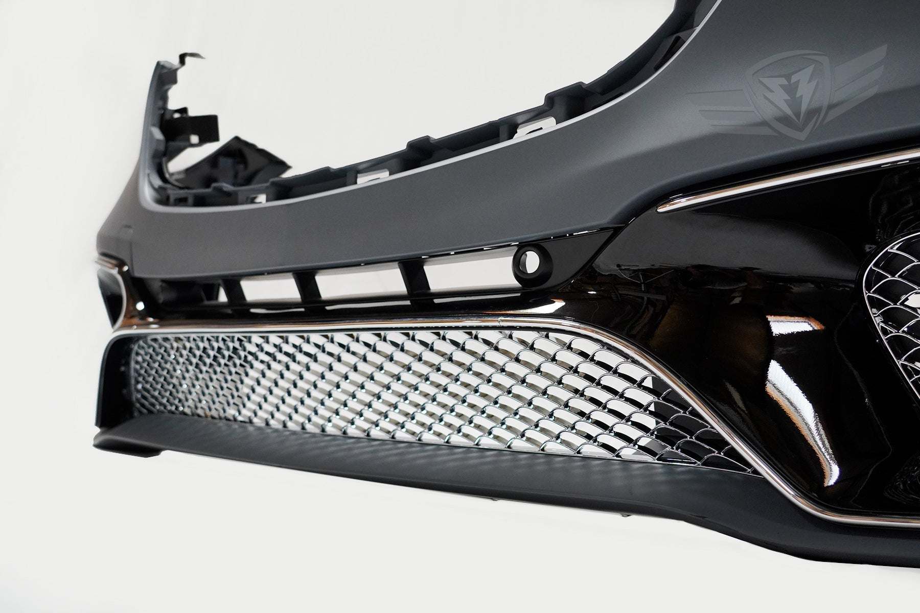 2018 - 2020 Mercedes Benz (W222) Facelift S - Class to S65 AMG Style Front Bumper Conversion Kit - Prop and Piston