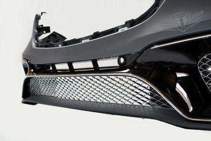 2018 - 2020 Mercedes Benz (W222) Facelift S - Class to S65 AMG Style Front Bumper Conversion Kit - Prop and Piston