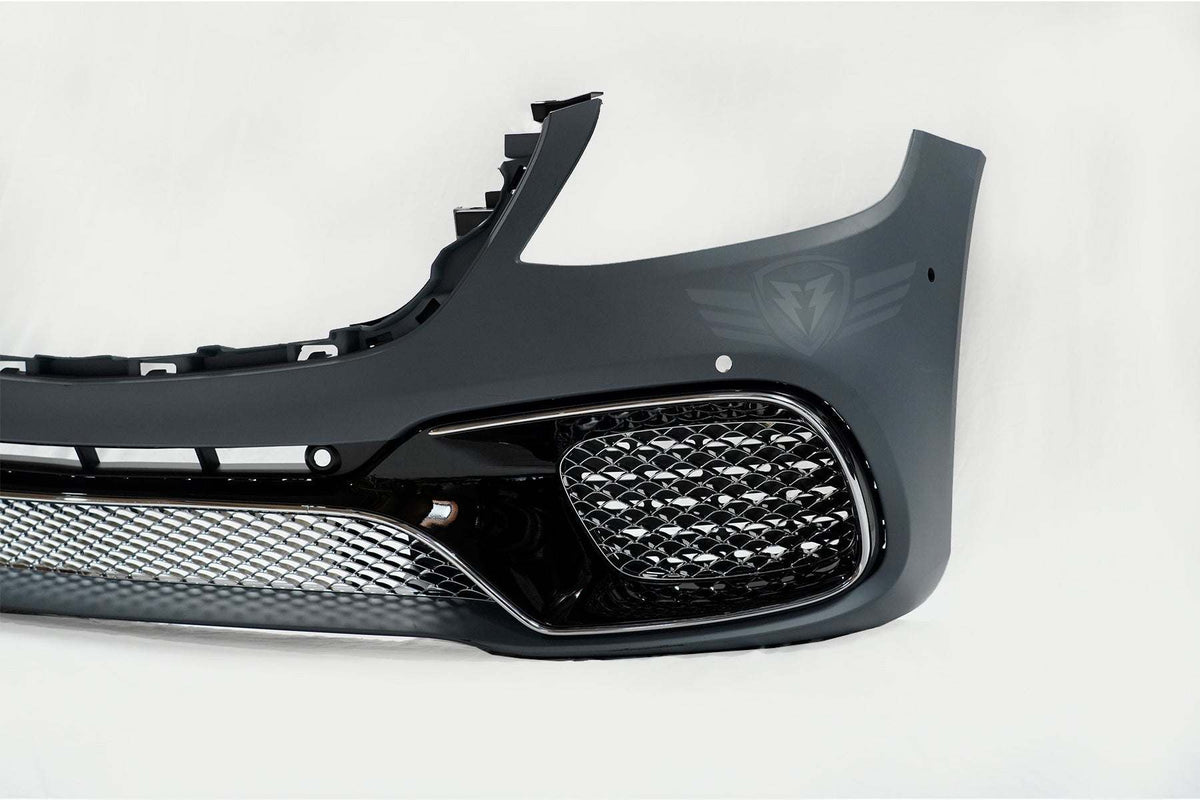 2018 - 2020 Mercedes Benz (W222) Facelift S - Class to S65 AMG Style Front Bumper Conversion Kit - Prop and Piston